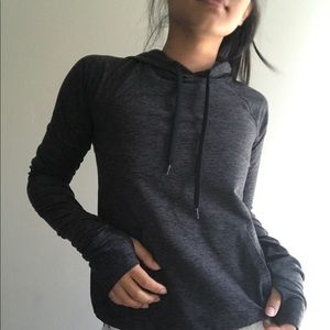 outdoor voices heather gray hoodie